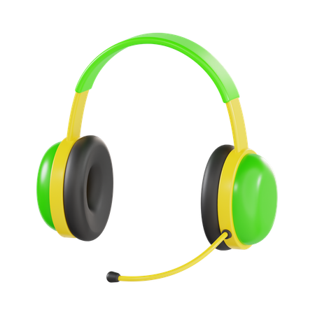 Headset  3D Icon