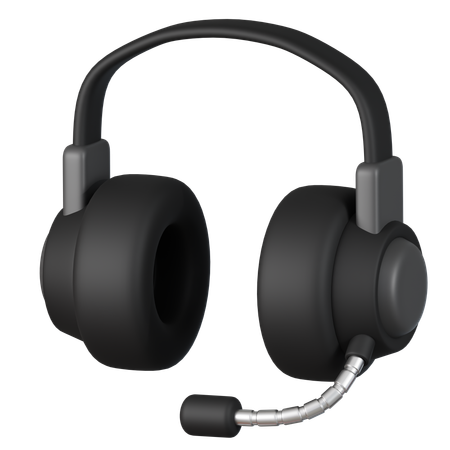 Headset  3D Icon