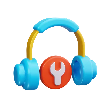 Headset  3D Icon