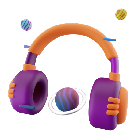 Headset  3D Icon