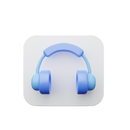 Headset  3D Icon