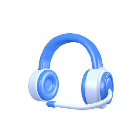Headset  3D Icon