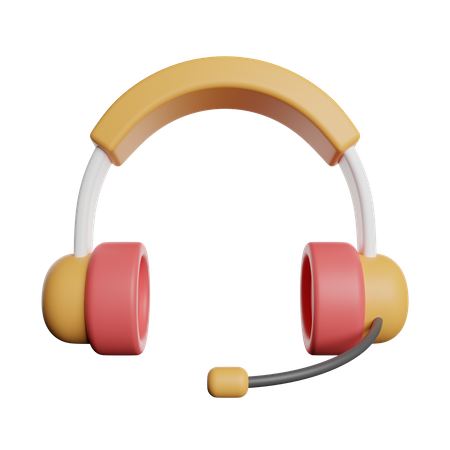 Headset  3D Icon