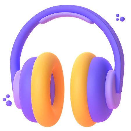 Headset  3D Icon