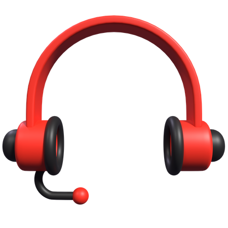 Headset  3D Icon