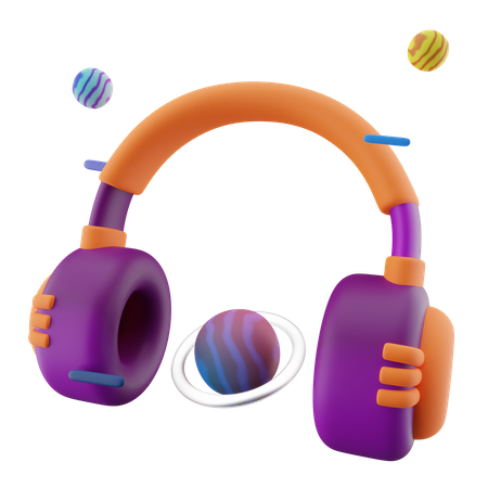 Headset  3D Icon