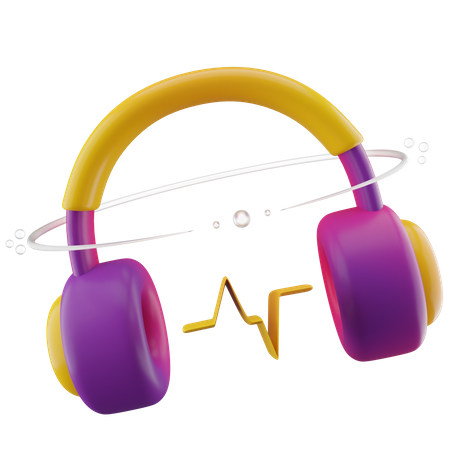Headset  3D Icon