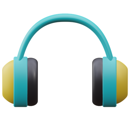 Headset  3D Icon