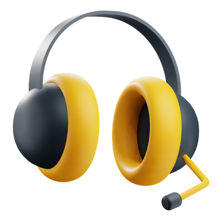 Headset  3D Icon