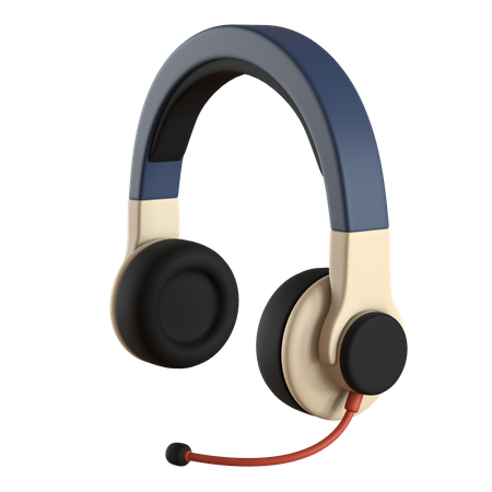 Headset  3D Icon
