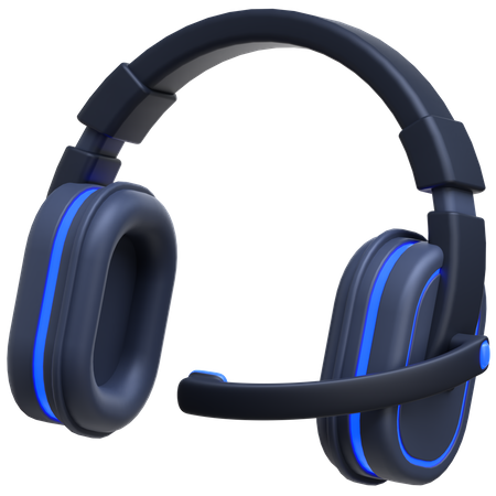 Headset  3D Icon