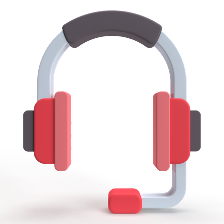 Headset  3D Icon