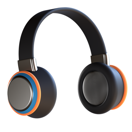 Headset  3D Illustration