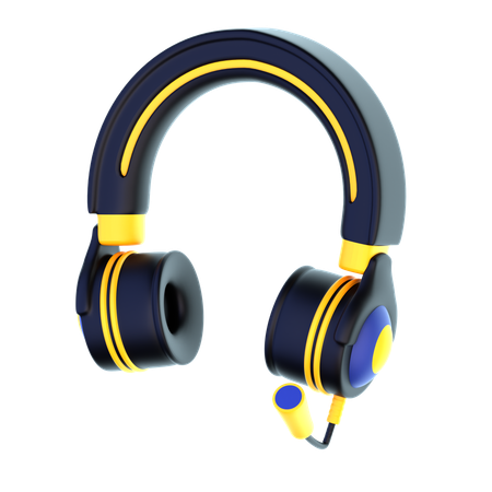 Headset Gaming  3D Icon