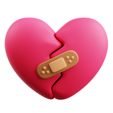 Heal Broken Heart  3D Icon