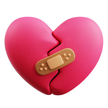 Heal Broken Heart  3D Icon