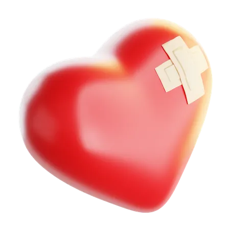 Heal Heart  3D Icon