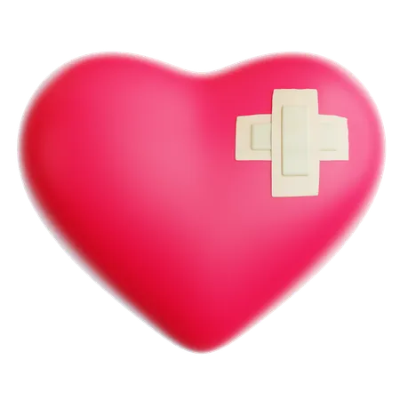 Heal Heart  3D Icon