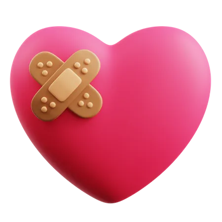 Heal Heart  3D Icon