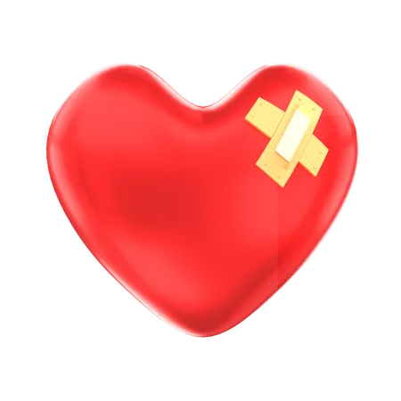 3 D Render Heal Heart Illustration 3D Icon
