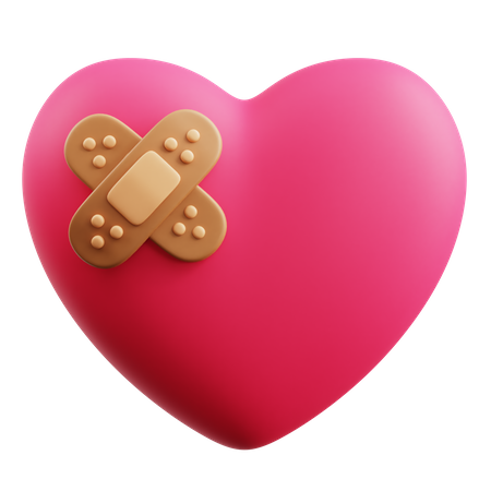 Heal Heart  3D Icon