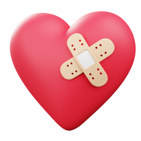 癒しの心  3D Icon