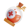 healing potion emoji 3d