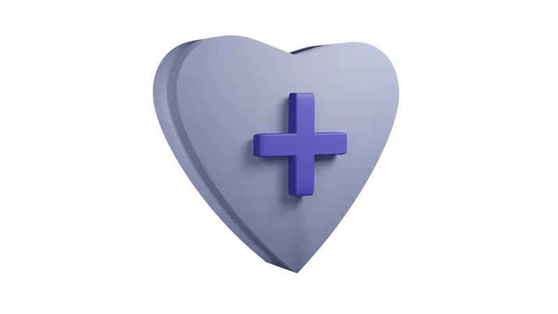 健康  3D Icon