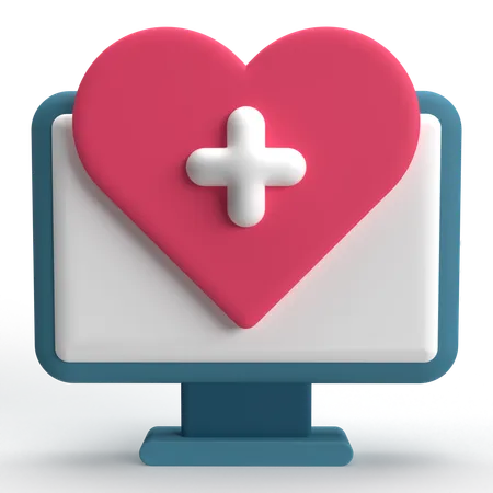 Health  3D Icon