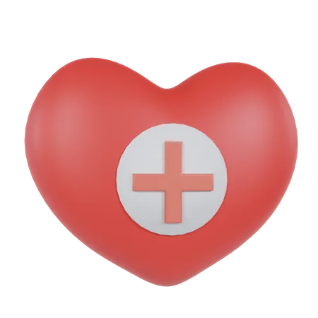 Health  3D Icon