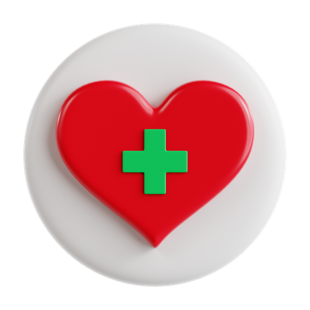 Health  3D Icon