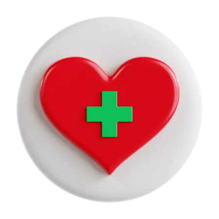 Health  3D Icon