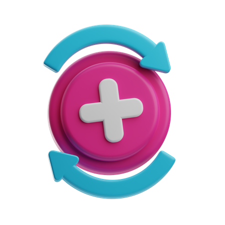 Health  3D Icon