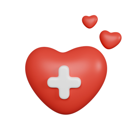 Health  3D Icon