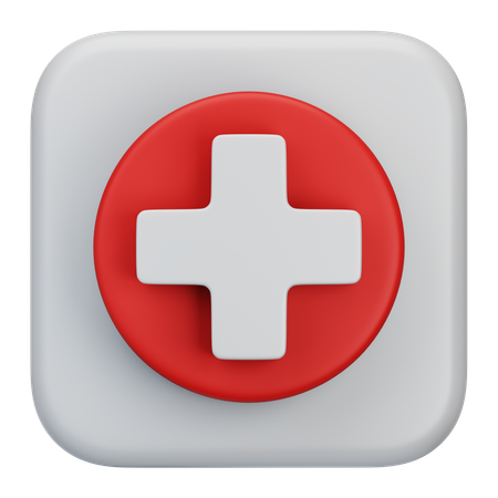 Health Application  3D Icon