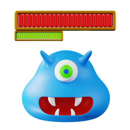 Health Bar  3D Icon