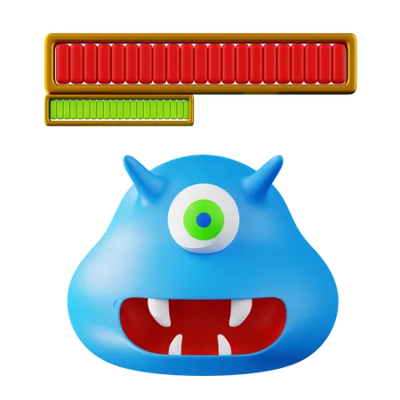 Health Bar  3D Icon