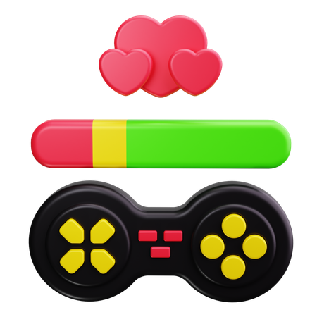 Health Bar  3D Icon