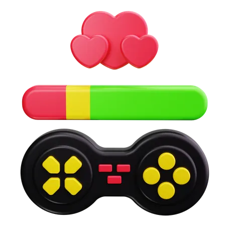 Health Bar  3D Icon