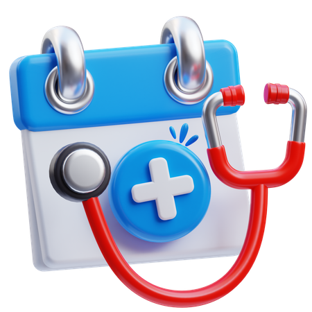 Health_calendar  3D Icon