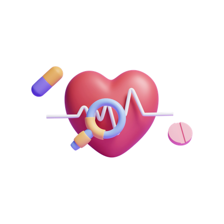 Health Check Up  3D Icon