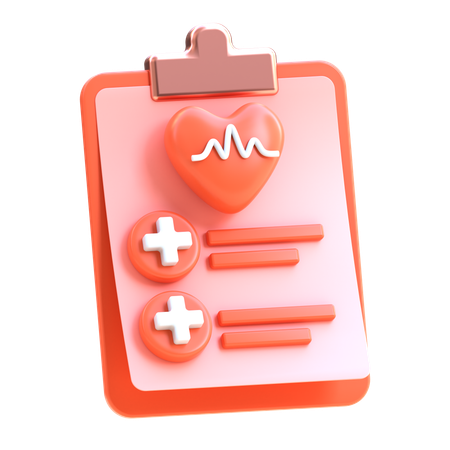 Health Checkup  3D Icon