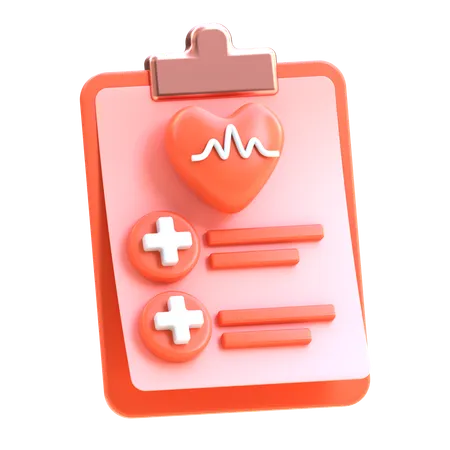 Health Checkup  3D Icon