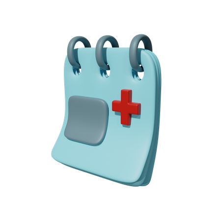 Health Checkup Schedule  3D Icon