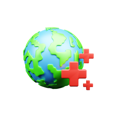 Health Day  3D Icon