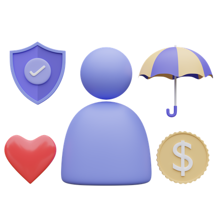 Health Insurance  3D Icon