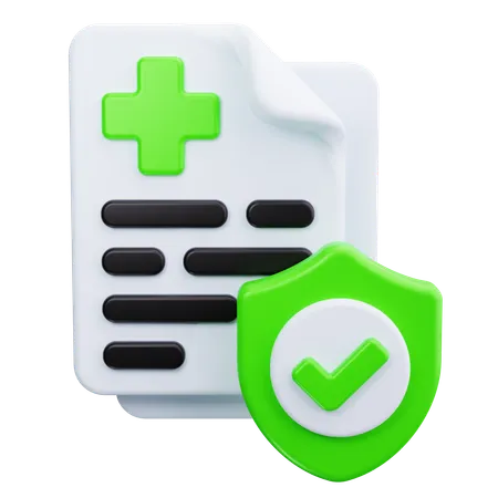 Health Insurance  3D Icon