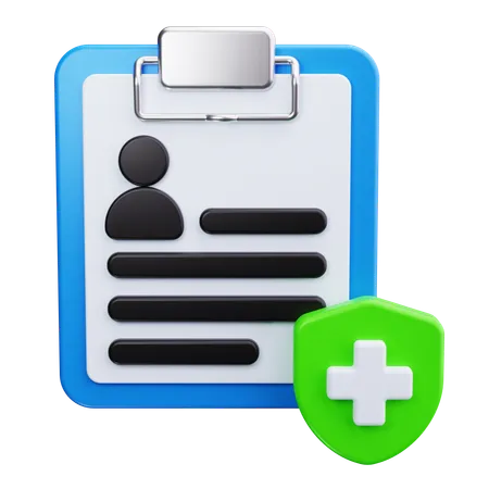 Health Insurance  3D Icon