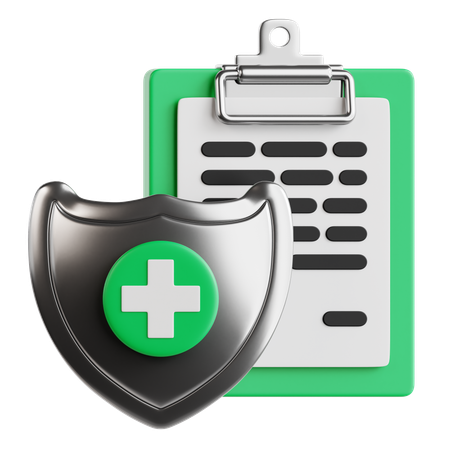 Health Insurance  3D Icon