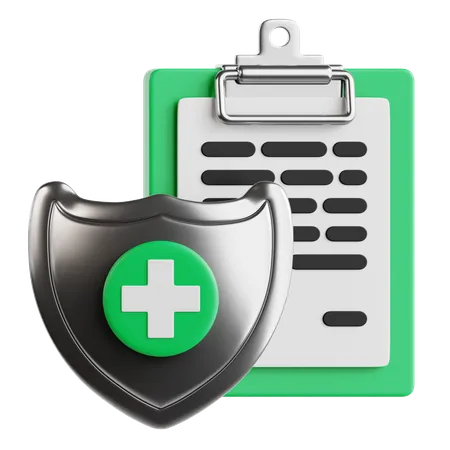 Health Insurance  3D Icon